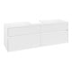 V&B Collaro Meuble sous lavabo 160x54,8x50 cm, WT mi, LED 12W, blanc mat-3