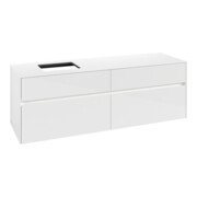 V&B Collaro meuble sous-lavabo 160x54,8x50cm, WT l, LED 12W, blanc brillant-3