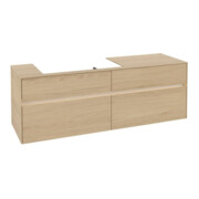 V&B Collaro Meuble sous lavabo 160x54,8x50cm, WT l, LED 12W, Nord Oa-4