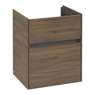 V&B Collaro Meuble sous lavabo 46x54,6x37,4cm, EV central, chêne Arizona