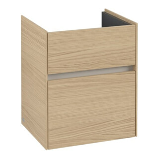 V&B Collaro Meuble sous lavabo 46x54,6x37,4cm, vasque centrée, chêne nordique