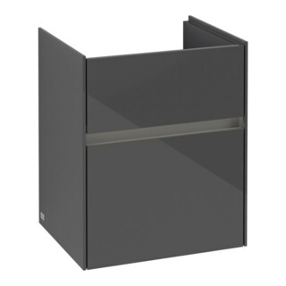 V&B Collaro Meuble sous lavabo 46x54,6x37,4cm, WT mi, LED, glo Gr