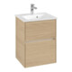 V&B Collaro Meuble sous lavabo 47,2x61x40,4 cm, WT mi, LED 3,1W, Nord Oa-3