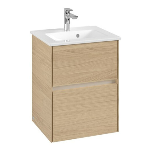 V&B Collaro Meuble sous lavabo 47,2x61x40,4 cm, WT mi, LED 3,1W, Nord Oa