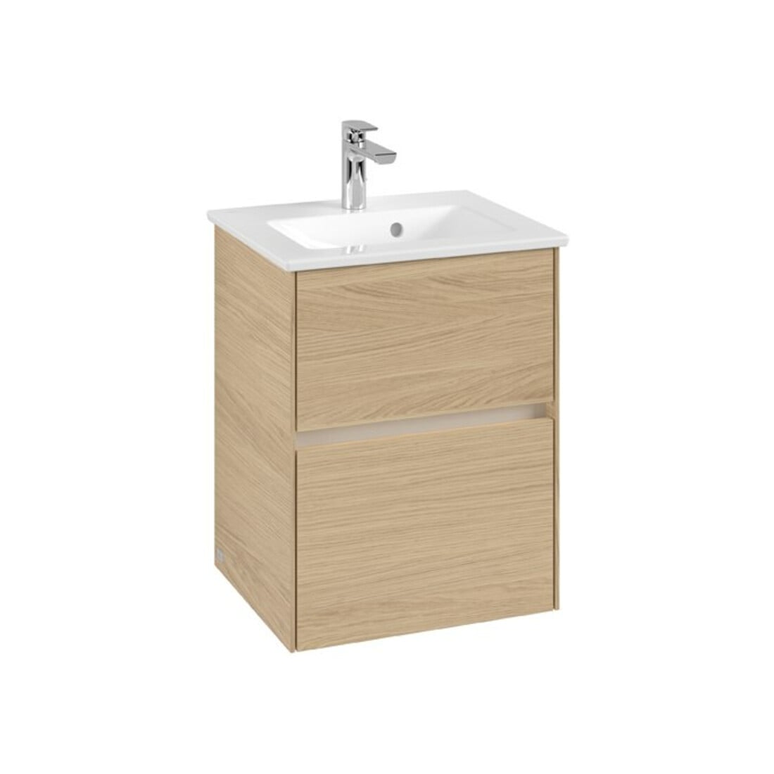 V&B Collaro Meuble sous lavabo 47,2x61x40,4 cm, WT mi, LED 3,1W, Nord Oa