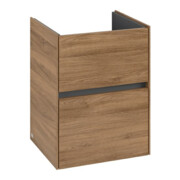 V&B Collaro Meuble sous lavabo 47,2x61x40,4cm, EV central, chêne Kansas