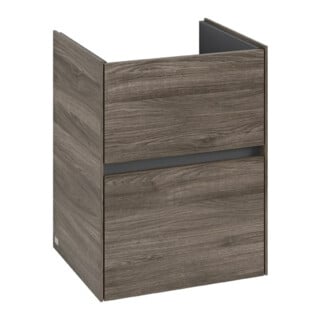 V&B Collaro Meuble sous lavabo 47,2x61x40,4cm, EV centré, chêne pierre