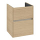 V&B Collaro Meuble sous lavabo 47,2x61x40,4cm, évier central, chêne nordique-4