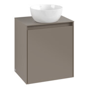 V&B Collaro Meuble sous lavabo 50x54,8x38 cm, évier centré, chêne blanc