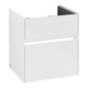 V&B Collaro Meuble sous lavabo 51x54,6x41,4 cm, WT mi, LED, blanc brillant-1