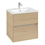 V&B Collaro Meuble sous lavabo 61,1x61x48cm, vasque centrale, chêne nordique