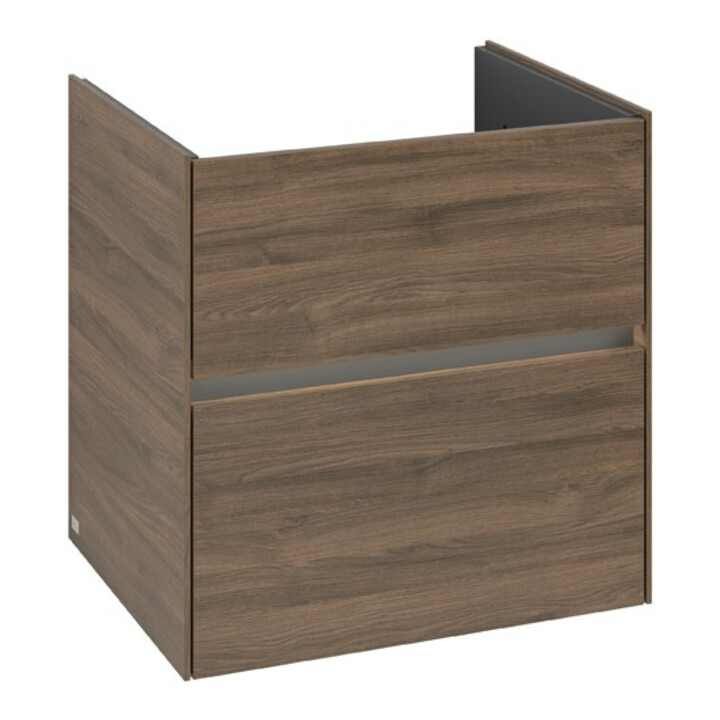 V&B Collaro Meuble sous lavabo 61,1x61x48cm, WT mi, LED 4,2W, Ariz. Oa
