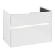 V&B Collaro Meuble sous lavabo 75,4x54,6x44,4cm, WT mi, LED, blanc brillant-1