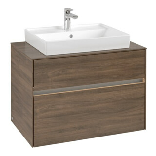 V&B Collaro Meuble sous lavabo 80x54,8x50 cm, WT mi, LED 5,7 W, Ariz. Oa