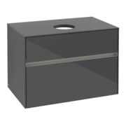 V&B Collaro Meuble sous lavabo 80x54,8x50 cm, WT mi, LED 5,7 W, glo Gr-3