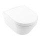 V&B Combi-Pack Wand-Tiefspül-WC Architectura m Sitz, wandhängend, Abgang waagerecht, weiß-1