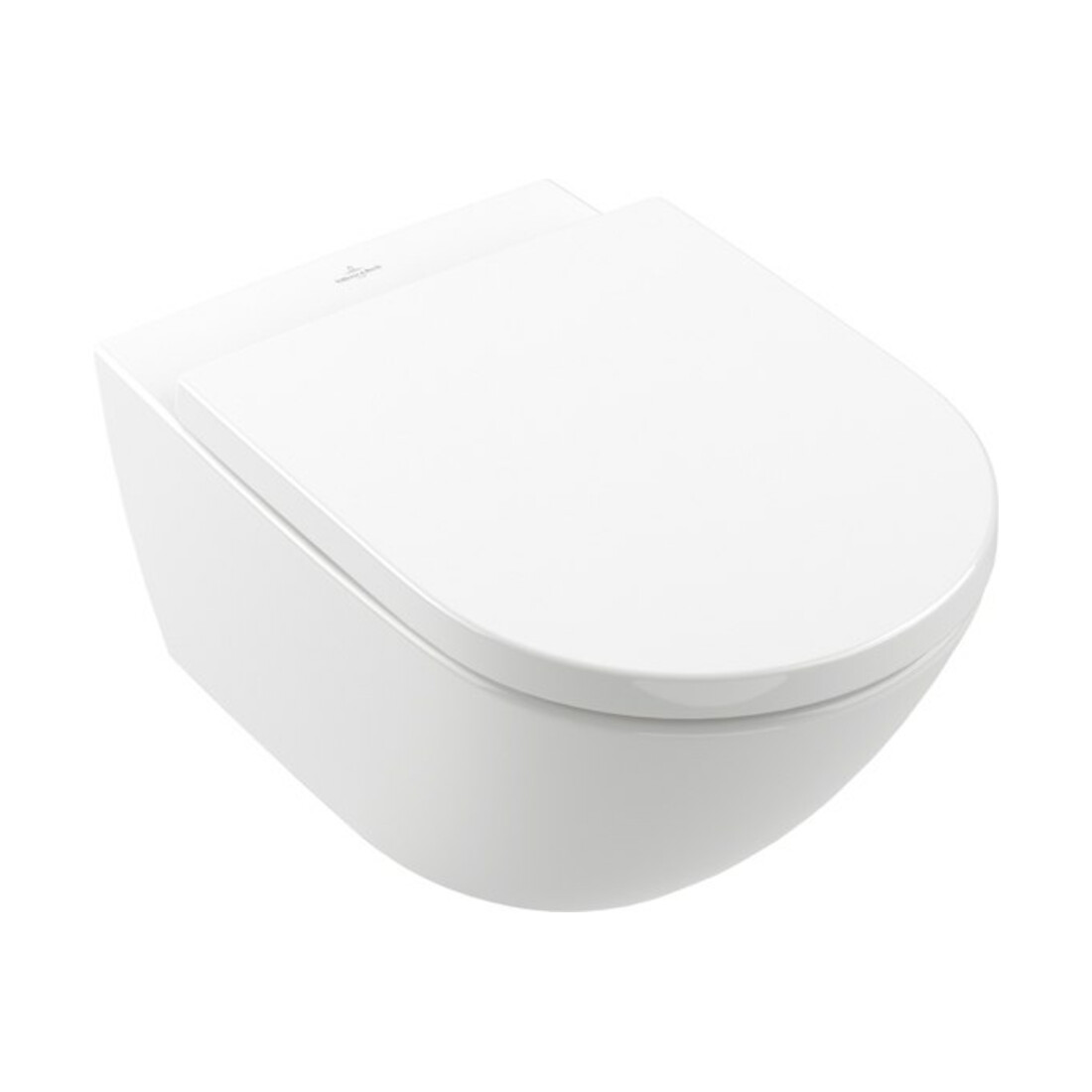 V&B Combi-Pack Wand-Tiefspül-WC Subway 3.0 TwistFlush, mit WC-Sitz, weiß C-plus