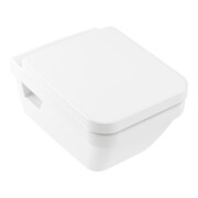 V&B Combi-Pack Wand-WC D-Flush Architectura 37x53cm, wandhängend, waagerecht, weiß C-plus