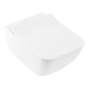 V&B Combi-Pack WC suspendu à chasse profonde VENTICELLO we C+, D-Flush, avec siège, évacuation horizontale-1