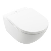V&B Combi-Pack Wand-Tiefspül-WC Subway 3.0 TwistFlush, mit WC-Sitz, weiß