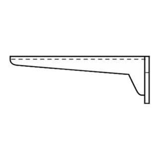 V&B Console d'évier O.NOVO 38 cm, avec kit de fixation