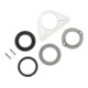 V&B Contre-raccord 70x70 mm, kit de fixation-1