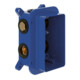 V&B Corps encastré Vi-Box-Taps&Fittings Uni., pour thermostat encastré, avec sécurité, bleu-1