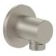 V&B Coude de raccord mural Universal Showers Rond, fixation murale, nickel brossé noir-1