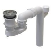 V&B couvercle trop-plein/débordement 71 Oberon 2.0 blanc pierre, pour baignoire