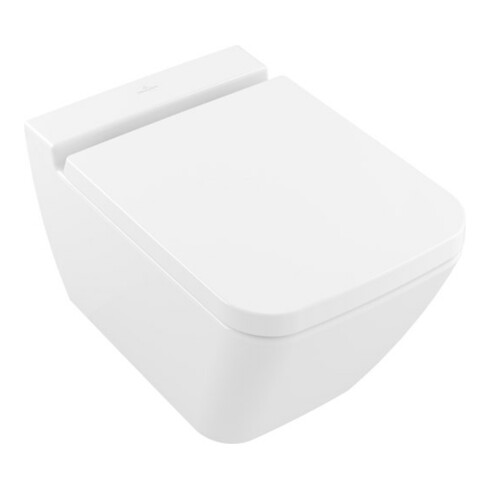 V&B DirectFlush Finion WC suspendu 37,5x56 cm, sans rebord, blanc C+
