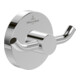 V&B Doppel-Handtuchhaken Elements Tender 76x54x32mm, rund, brushed nickel black-1