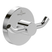 V&B Doppel-Handtuchhaken Elements Tender 76x54x32mm, rund, matt black