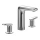 V&B Dreiloch-Waschtischarmatur ANTAO fest Ausl., m Push-Open-Ablaufg., chrom-1