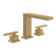 V&B Dreiloch-Waschtischarmatur Mettlach o Abl., verst. Reg., Stand, brush. gol-1