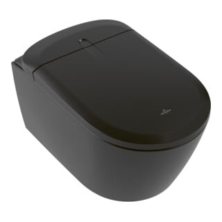 V&B Dusch-Wand-WC Viclean 38,4 x 42,3 x 62,2cm Pure Black C+ Sitz