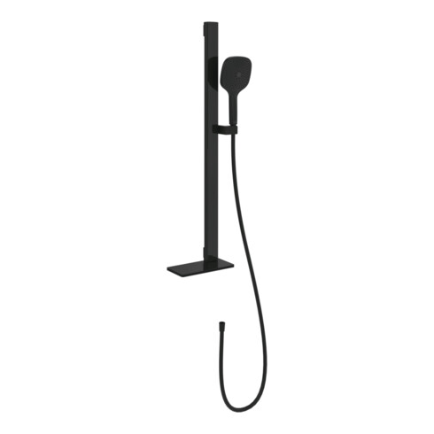 V&B Duschgarnitur Infinity Showers 230x110x900mm, eckig, matt black