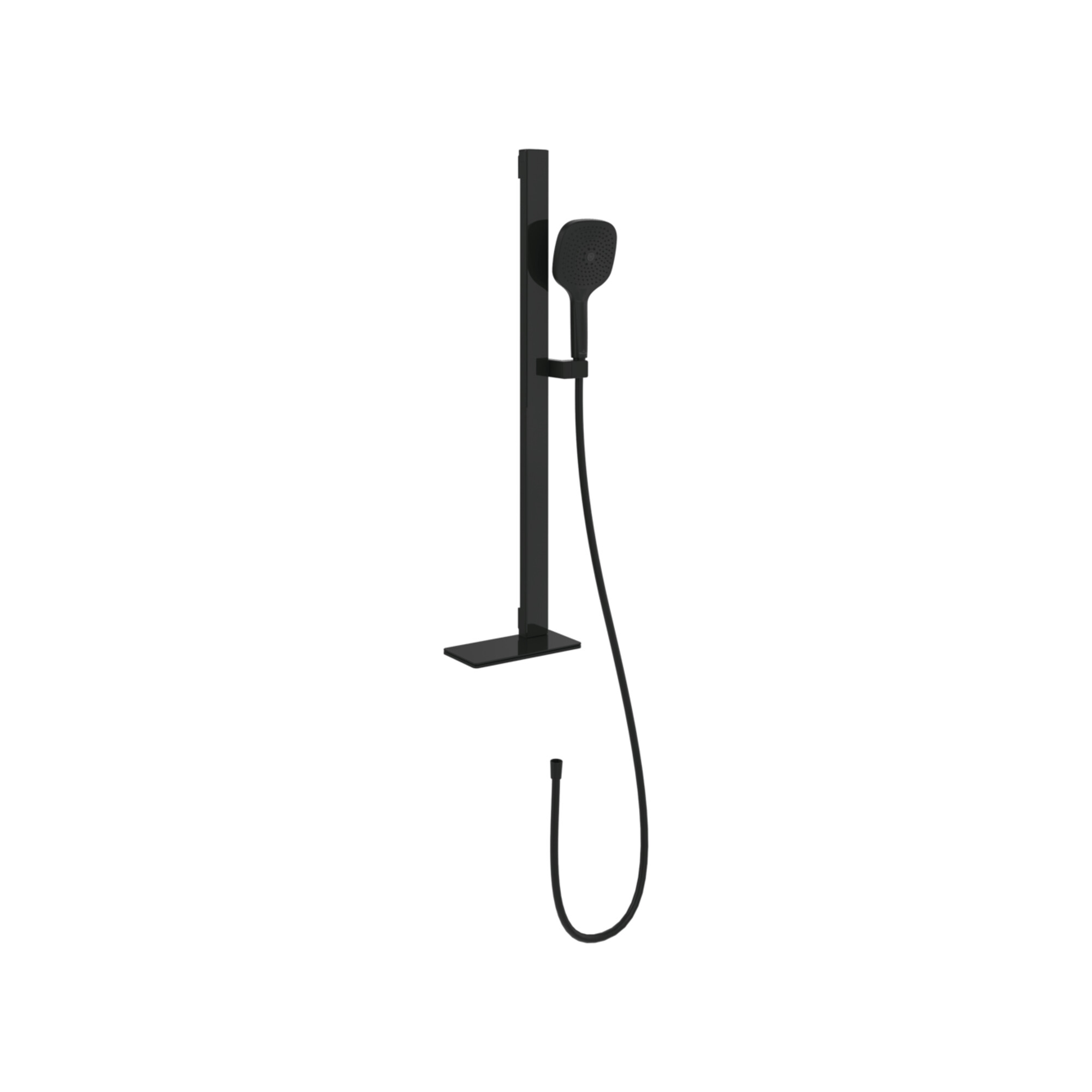 V&B Duschgarnitur Infinity Showers 230x110x900mm, eckig, matt black ; Villeroy & Boch