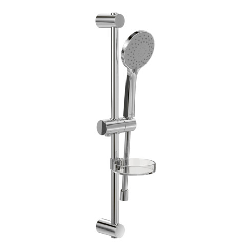 V&B Duschgarnitur Universal Showers 3-strahlig, Wandmontage, matt black