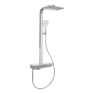 V&B Duschsystem Infinity Showers 413x1055x561mm, eck., Wandmontage, chrom