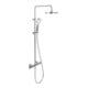 V&B Duschsystem Universal Showers TH, avec inverseur, 3 jets, mural, chromé-1