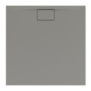 V&B Duschwanne Architectura Metalrim 100x100x1,5cm, grau