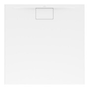 V&B Duschwanne Architectura Metalrim 100x100x4,8cm, weiß, Antirutsch