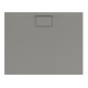 V&B Duschwanne Architectura Metalrim 100x80x1,5cm, grau-1