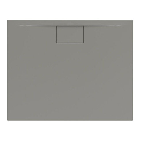 V&B Duschwanne Architectura Metalrim 100x80x1,5cm, grau
