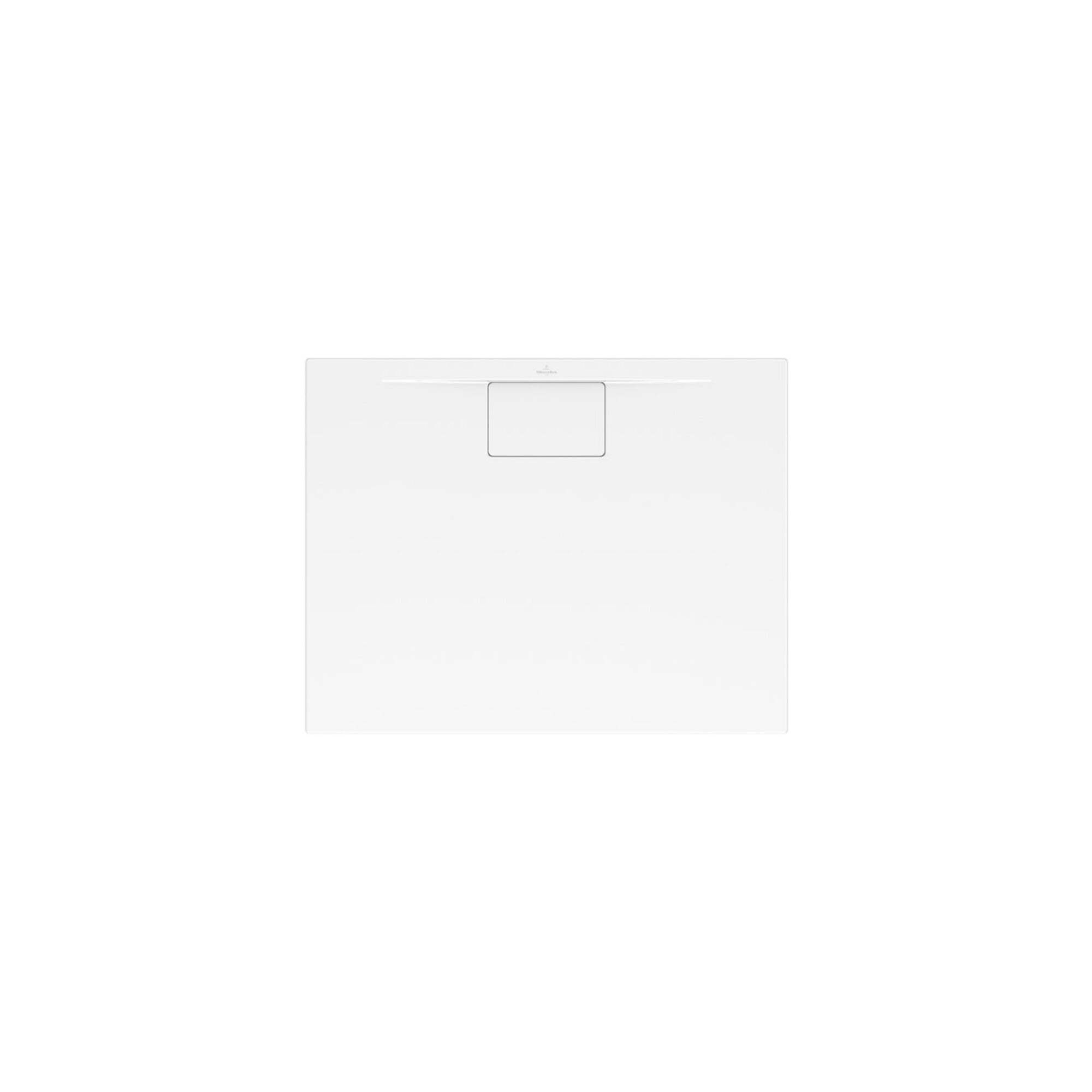 V&B Duschwanne Architectura Metalrim 100x80x4,8cm, weiß, Antirutsch ; Villeroy & Boch