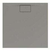 V&B Duschwanne Architectura Metalrim 100x90x1,5cm, grau