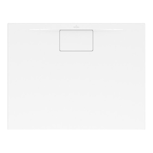 V&B Duschwanne Architectura Metalrim 100x90x4,8cm, anthrazit