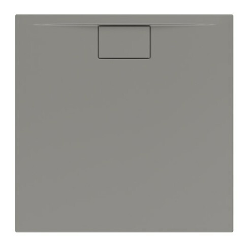 V&B Duschwanne Architectura Metalrim 100x90x4,8cm, grau