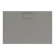 V&B Duschwanne Architectura Metalrim 120x80x1,5cm, grau-1