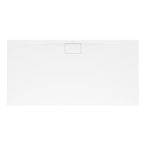 V&B Duschwanne Architectura Metalrim 140x90x1,5cm, anthracite